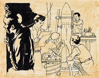 PAUL ORBAN (1896 - 1974) A Mixture of Genius, 2 versions.